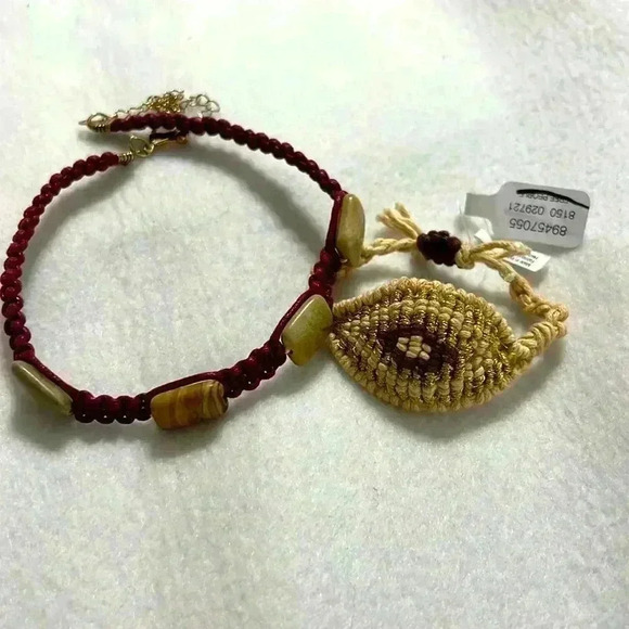 New - Free People Choker & Bracelet - Picture 1 of 3